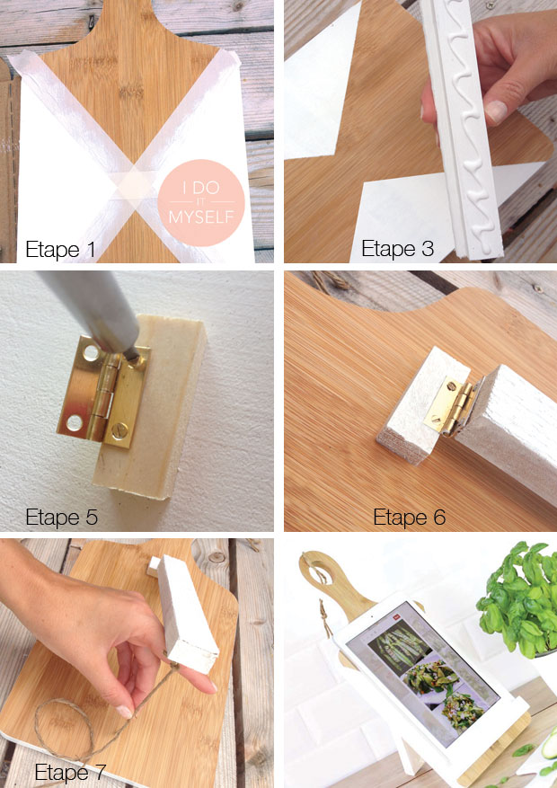 DIY porte ipad