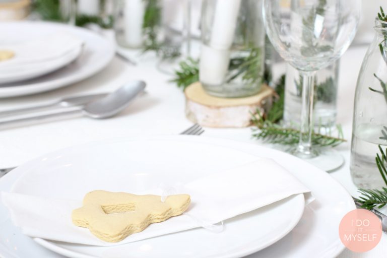 DIY 47 - Table de Noël blanche - I do it myself