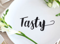 DIY assiette