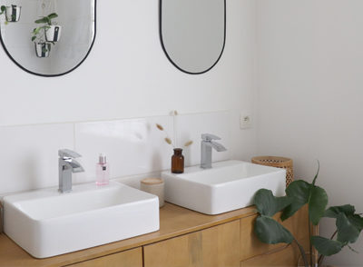 salle de bain bois