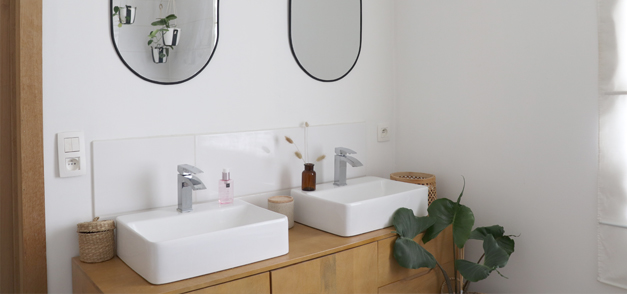 salle de bain bois