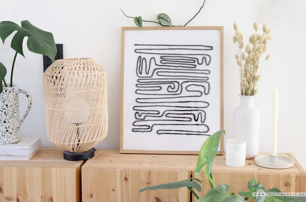 DIY: Comment réaliser un tableau Déco facile