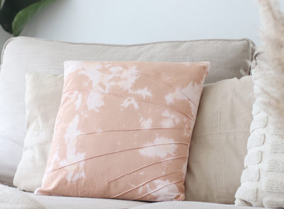 coussin DIY