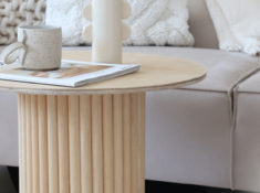Table basse lattes