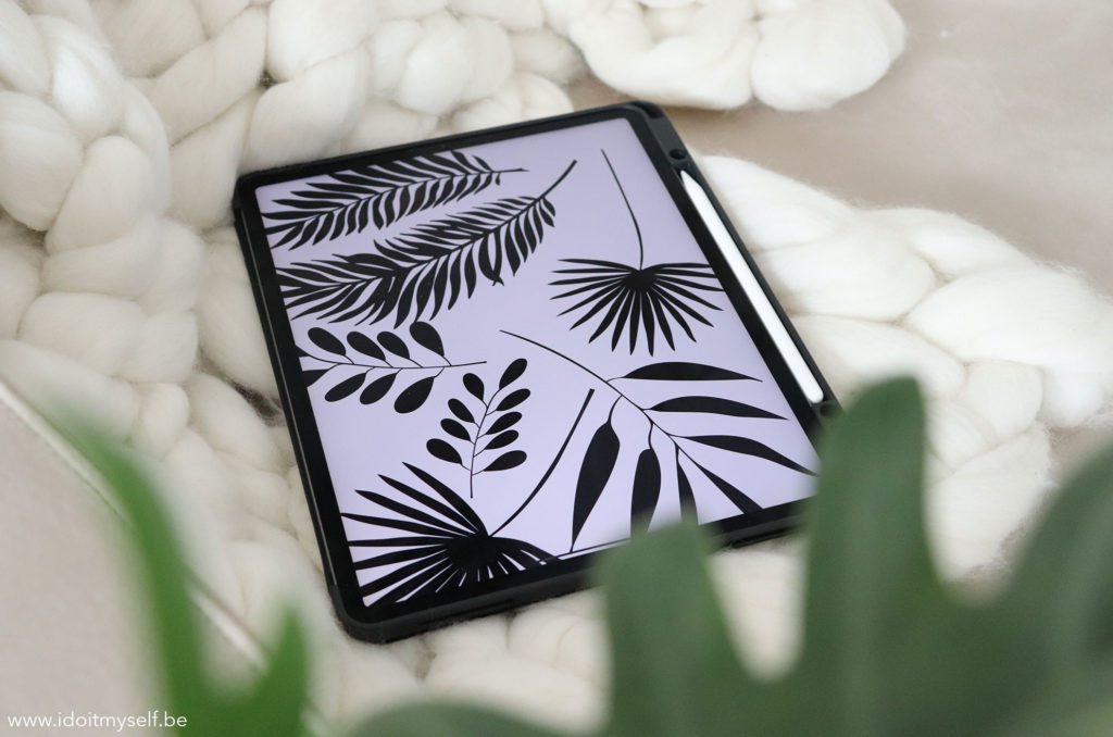 ipad formes feuilles 