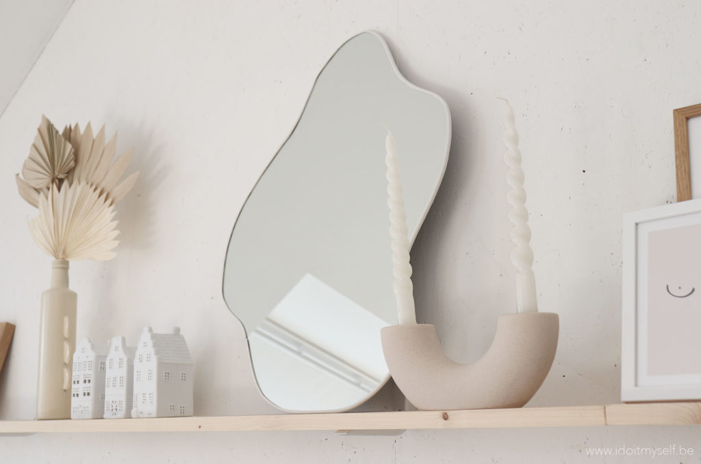 decoration miroir vague 