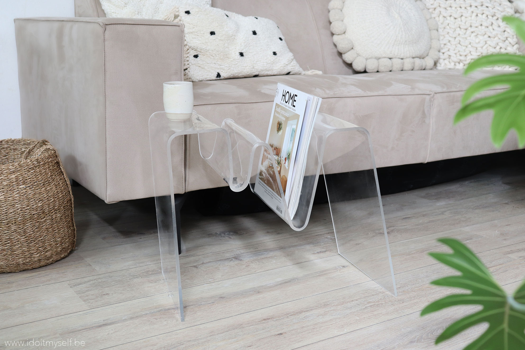 DIY : Table basse plexi vague - I do it myself