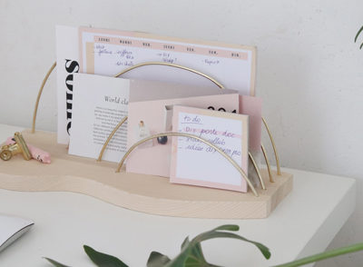 porte document bois