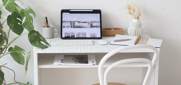 DIY : bureau carrelage - I do it myself