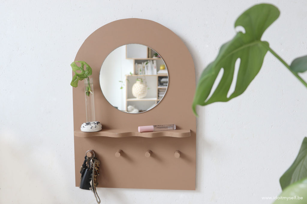 decoration entree miroir vide poche