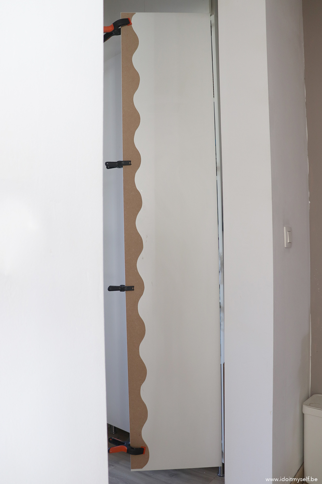 Porte ondulée Ikea hack