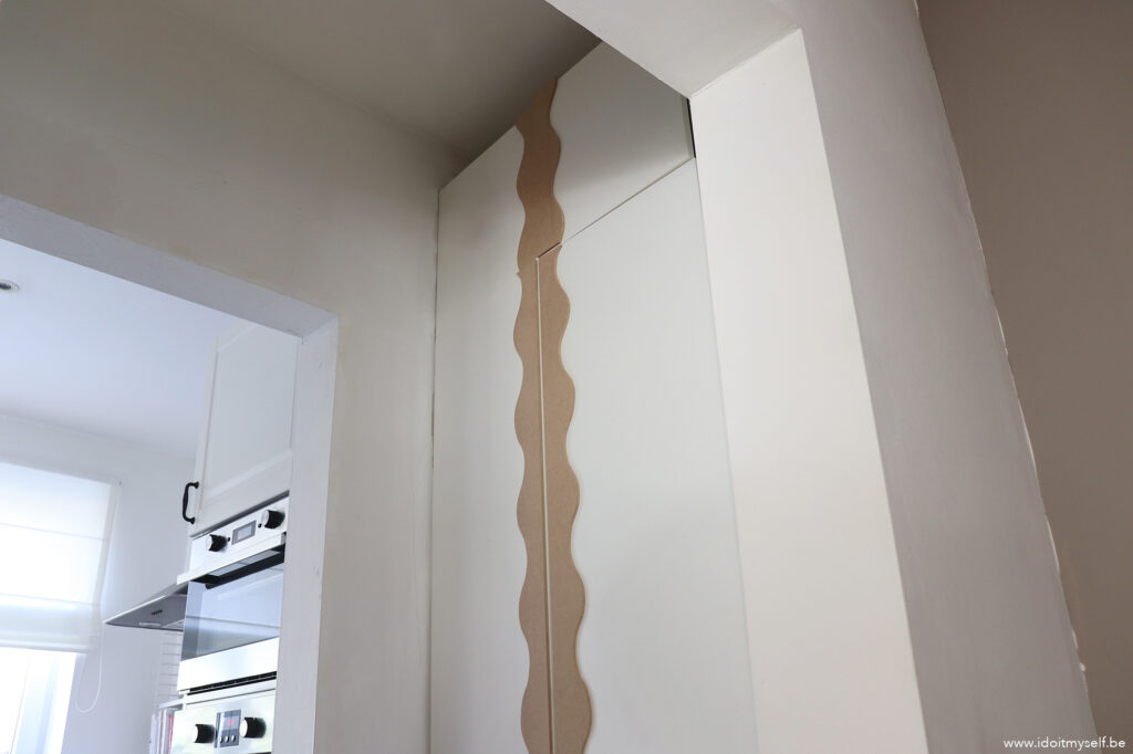 Porte ondulée Ikea hack