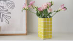 vase carrelage jaune