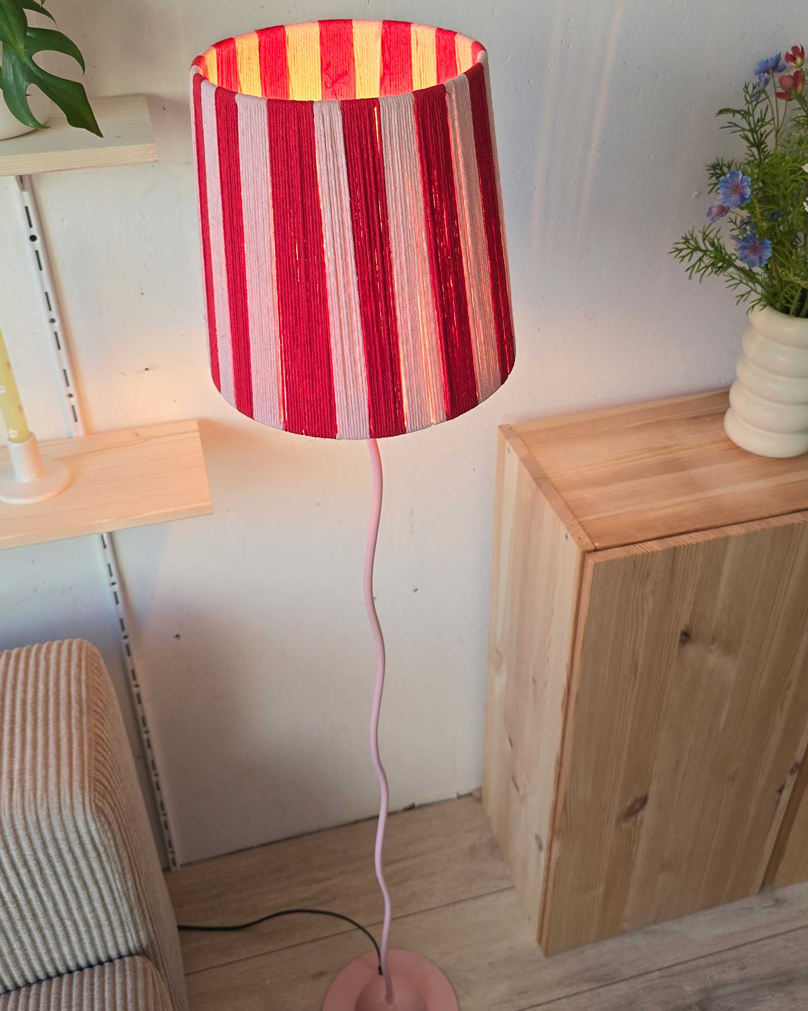 lampe diy wavy